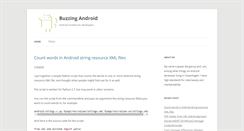 Desktop Screenshot of buzzingandroid.com